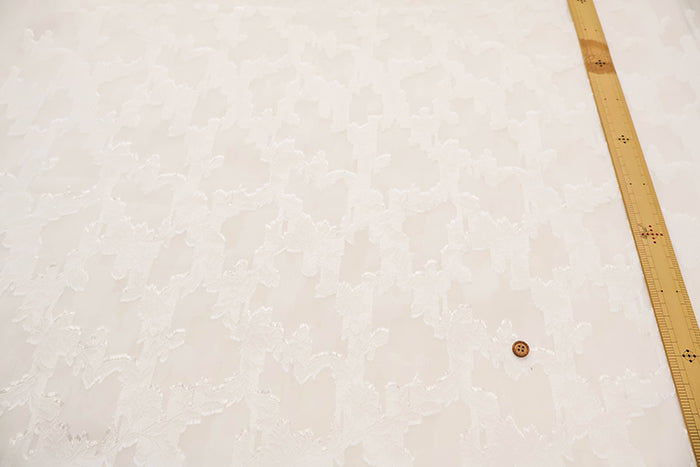 Polyester Cut Jacquard Fabric - Botanical - nomura tailor