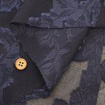 Polyester Cut Jacquard Fabric - Botanical - nomura tailor