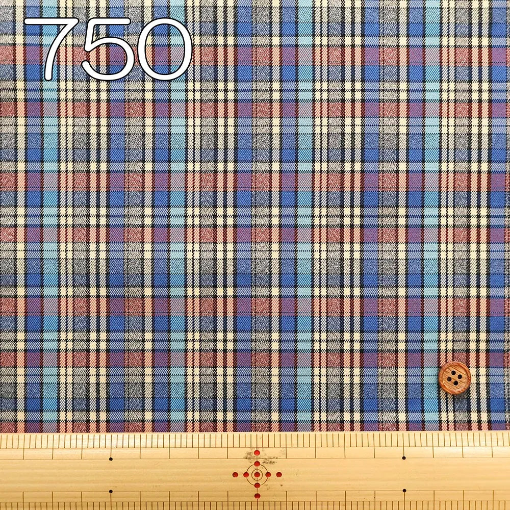 Polyester Retro Check Fabric - nomura tailor