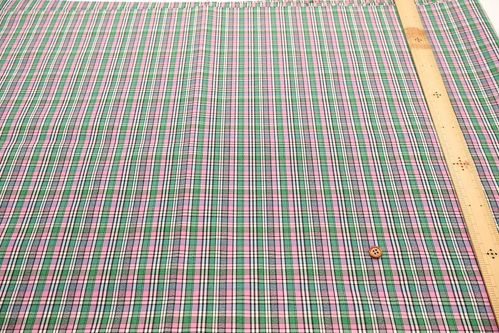 Polyester Retro Check Fabric - nomura tailor