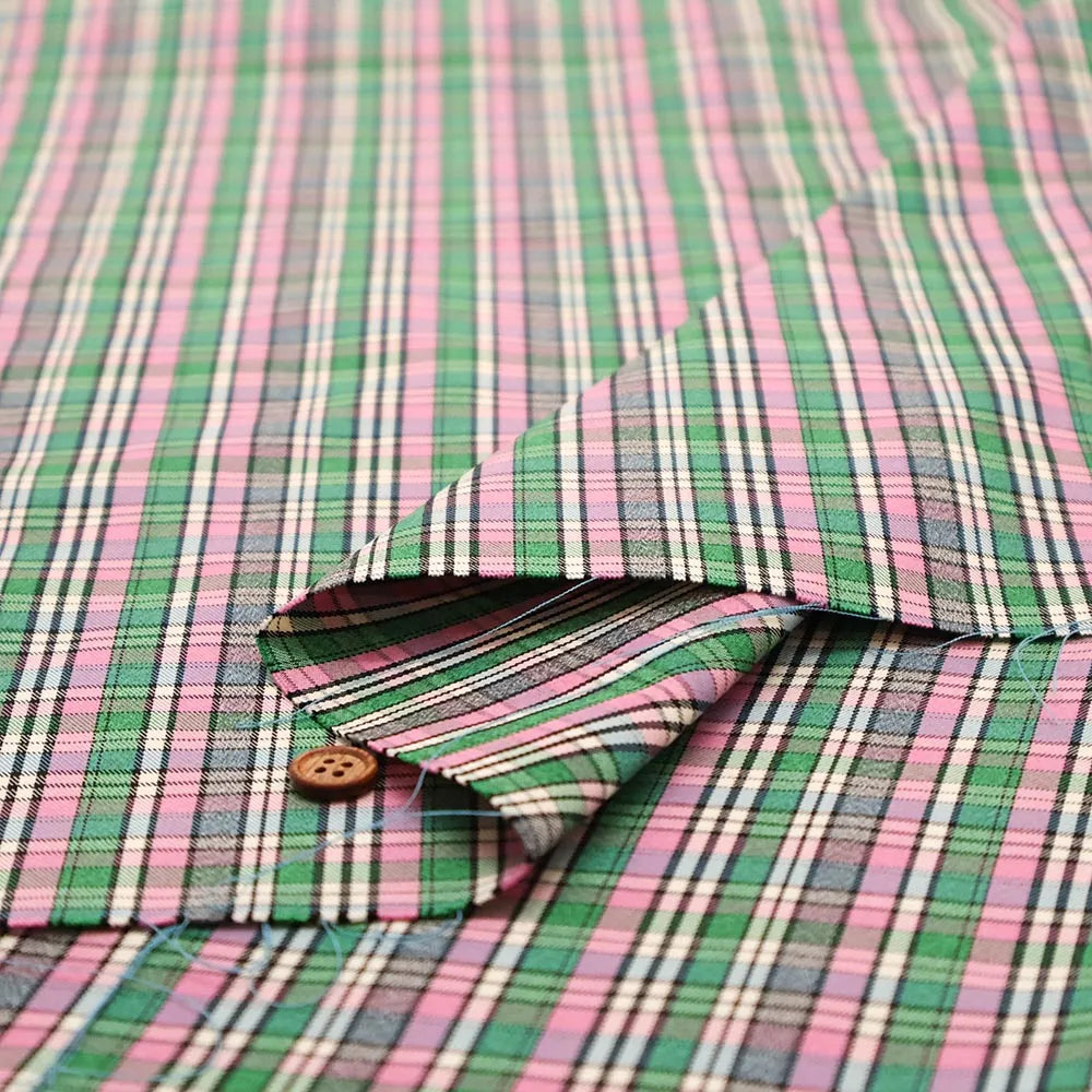 Polyester Retro Check Fabric - nomura tailor