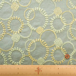 Cotton 60 Lawn Lace Fabric - Circle - nomura tailor