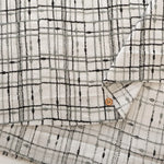 Cotton 60 Lawn Lace Fabric - Check - nomura tailor