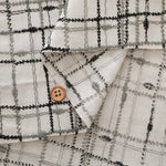 Cotton 60 Lawn Lace Fabric - Check - nomura tailor