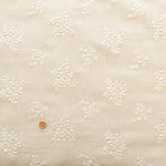 C/L Lace Fabric - Natural Flower - nomura tailor