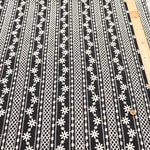 C/L Lace Fabric - Stripe Flower - nomura tailor