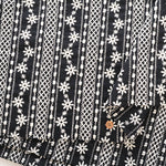 C/L Lace Fabric - Stripe Flower - nomura tailor