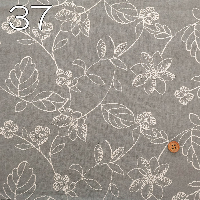 C/L Lace Fabric - Botanical Flower - nomura tailor