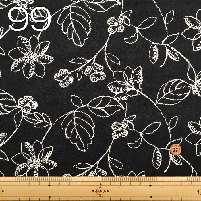 C/L Lace Fabric - Botanical Flower - nomura tailor