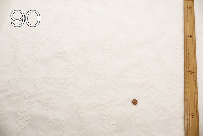 Cotton Lawn Lace Fabric - nomura tailor