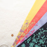 Cotton Color Border Lace Fabric -Flower - nomura tailor