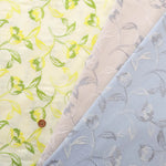 Cotton 60 Lawn Flower Lace Fabric - nomura tailor