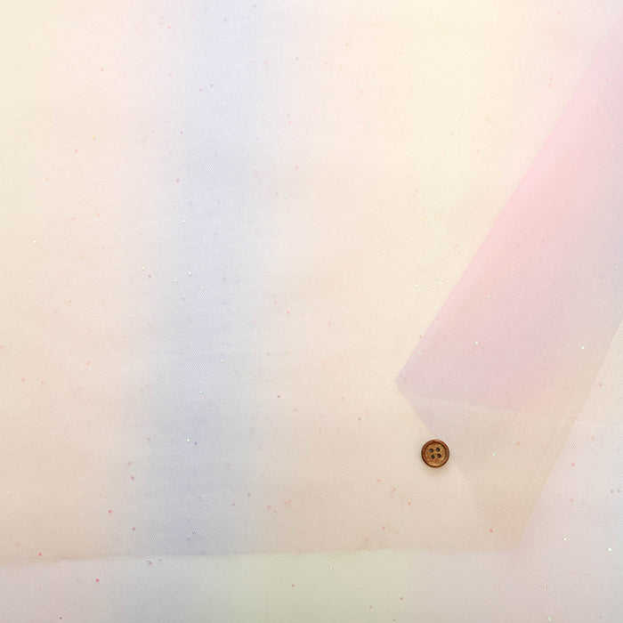 Made in China Nylon Rainbow Tulle Fabric - nomura tailor