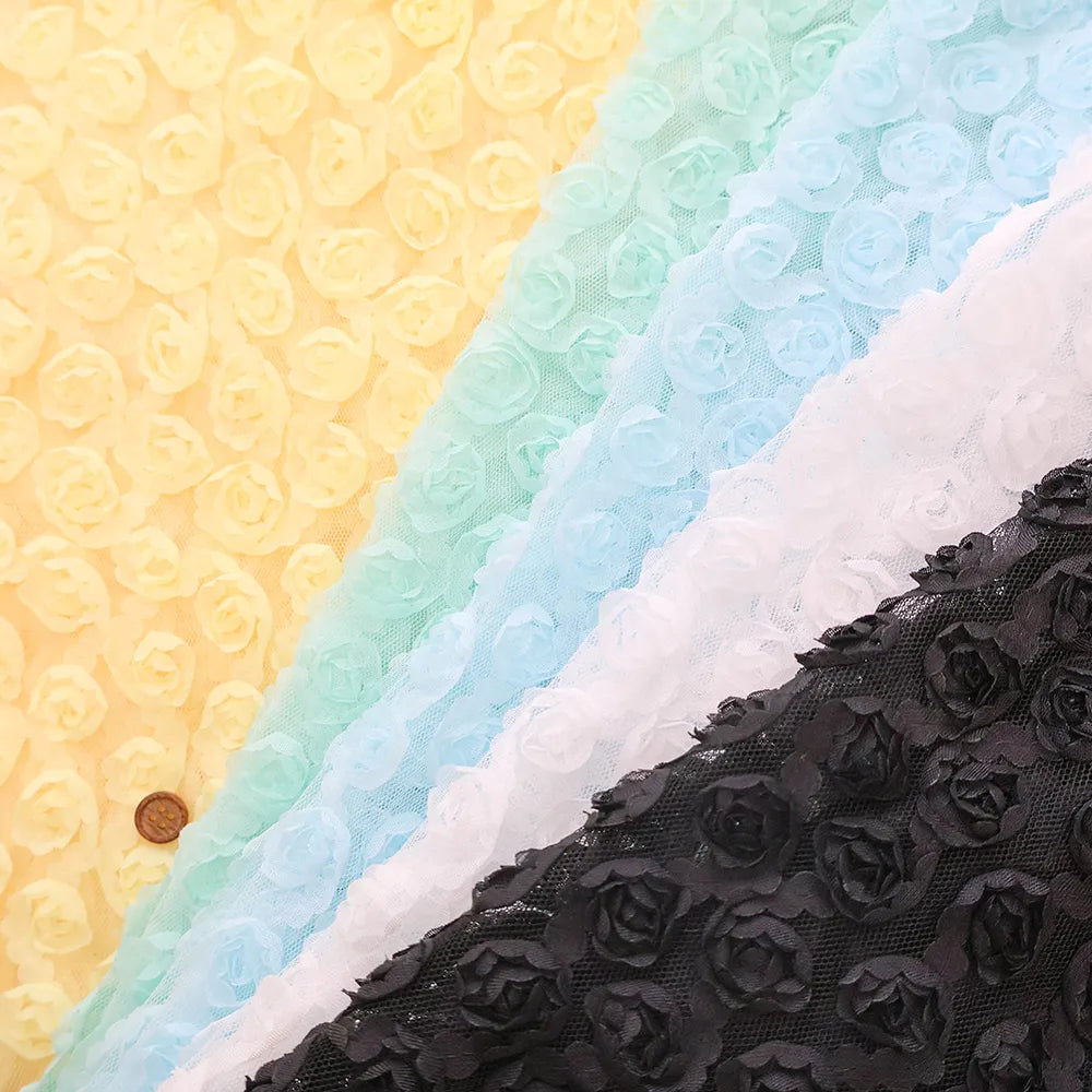 Made in China Polyester Lace Fabric - Flowers - nomura tailor