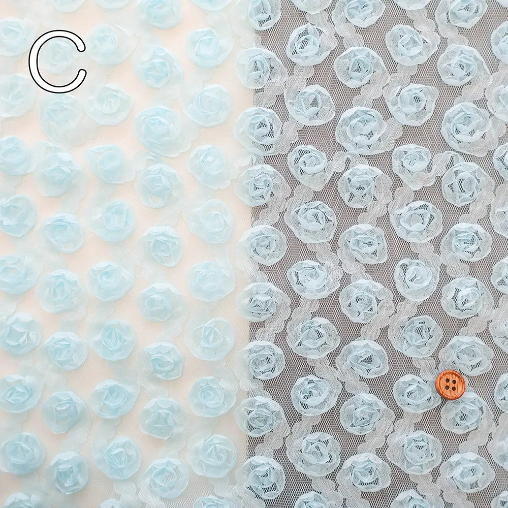 Made in China Polyester Lace Fabric - Flowers - nomura tailor