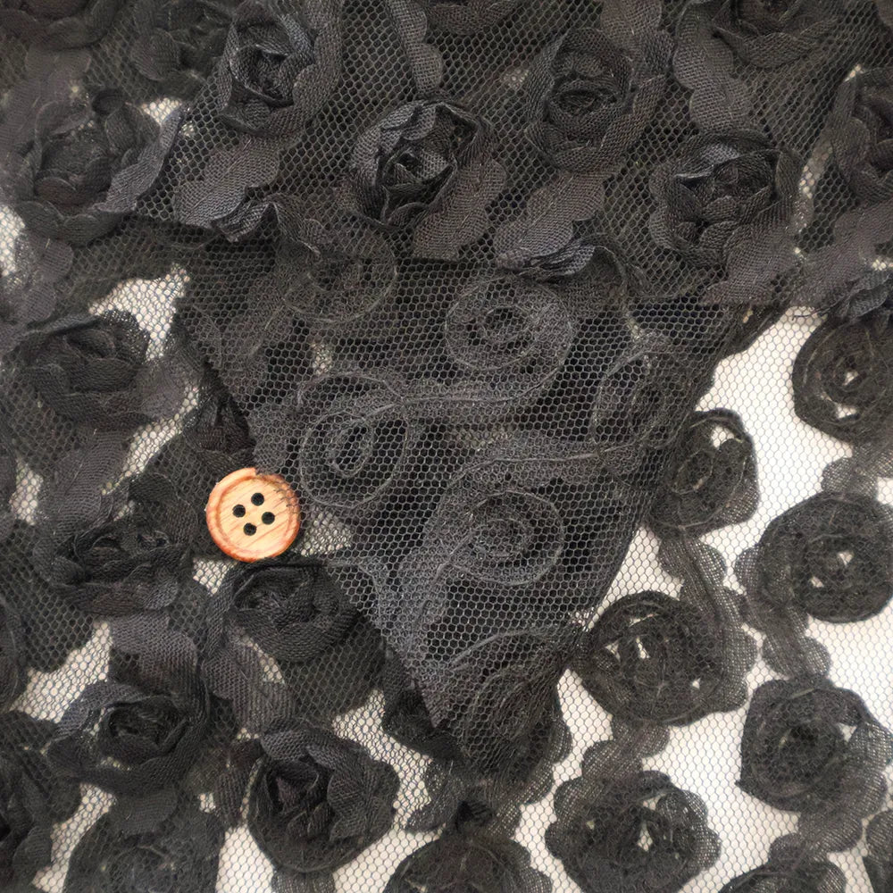 Made in China Polyester Lace Fabric - Flowers - nomura tailor