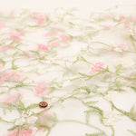 Made in China Nylon Tulle Fabric - Flower - nomura tailor