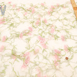 Made in China Nylon Tulle Fabric - Flower - nomura tailor