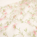 Made in China Nylon Tulle Fabric - Flower - nomura tailor