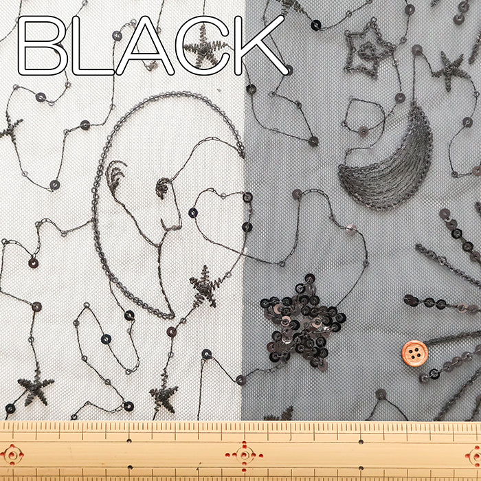 Made in China Nylon Tulle Fabric - Star - nomura tailor