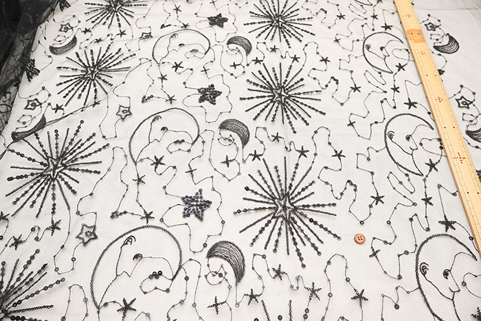 Made in China Nylon Tulle Fabric - Star - nomura tailor