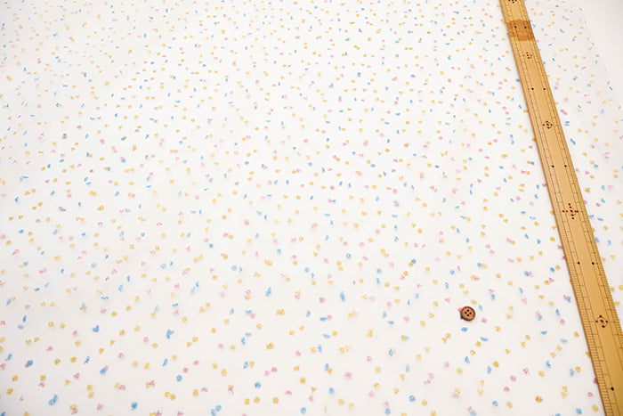 Made in China Nylon Tulle Fabric - Lame (Glitter) - nomura tailor