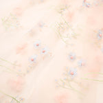 Made in China Nylon Tulle Fabric - Pompon flower - nomura tailor