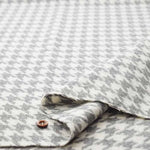 Wool tweed fabric Staggered - nomura tailor
