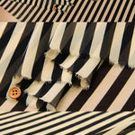 Chiffon Josette Print Stripe - nomura tailor