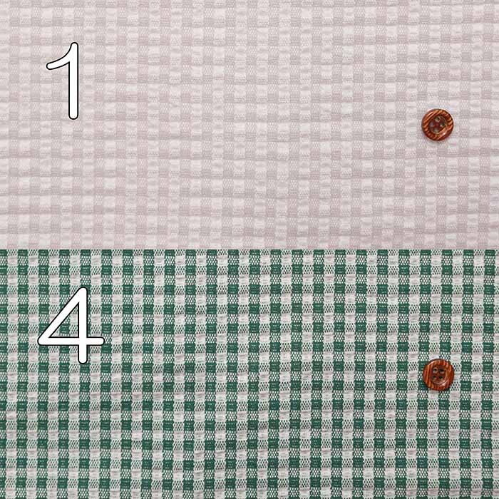 Water absorbing quick -drying Tome Relai Cool Knit fabric Gingham - nomura tailor