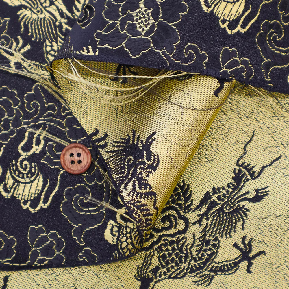 Made in China China Jacquard Fabric - Flowers and Dragon - nomura tailor
