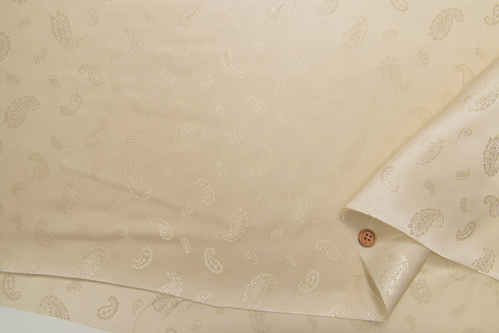 Jacquard lining paisley - nomura tailor