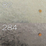Made in Korea Polyester Crushed Velour Fabric - Plain ＜寒色＞ - nomura tailor