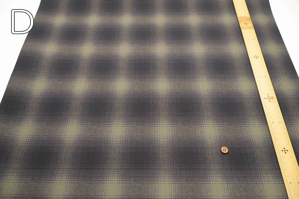 Polyester Oxford Printed Fabric - Check - nomura tailor