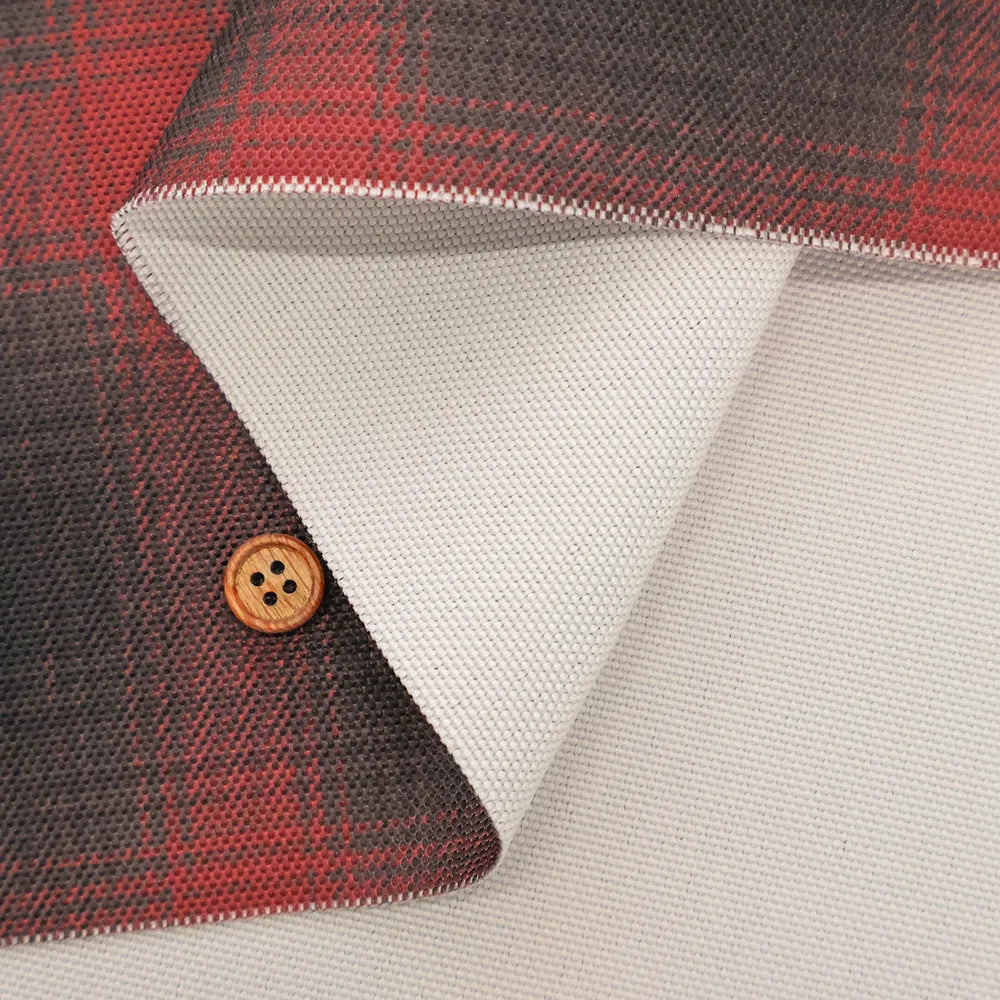 Polyester Oxford Printed Fabric - Check - nomura tailor