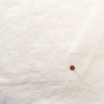 Cotton 60 Lawn Over Lace Fabric - Flowers - nomura tailor