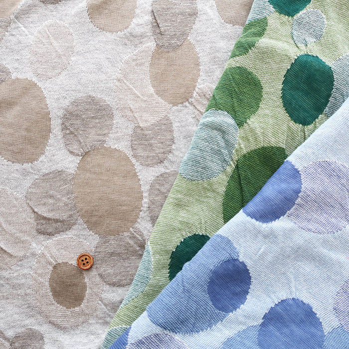 Dots Jacquard Knit Fabric - nomura tailor