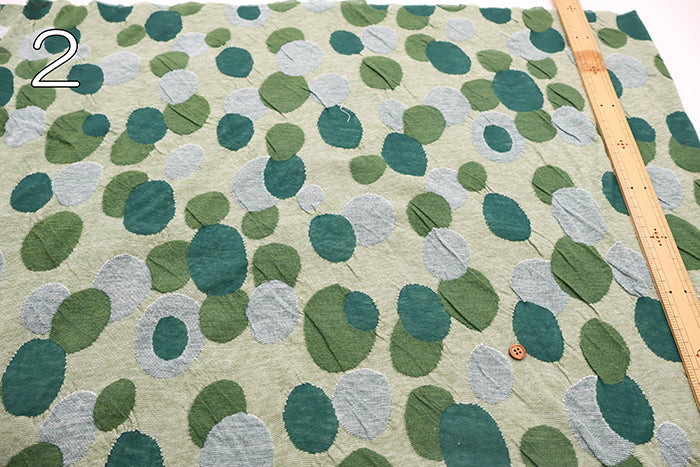 Dots Jacquard Knit Fabric - nomura tailor