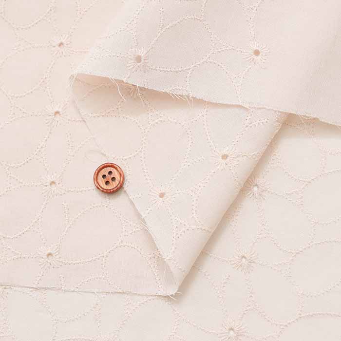 Cotton 60 lowne embroidery fabric Flower - nomura tailor