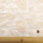 Cotton 60 Lawn Flower Lace Fabric - nomura tailor