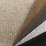 2way Stretch Wool-like Mixed Tweed Fabric - Plain - nomura tailor