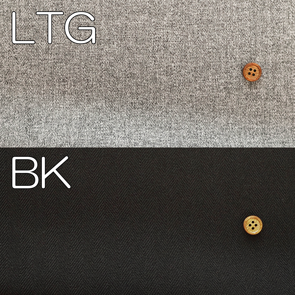 2way Stretch Wool-like Mixed Tweed Fabric - Plain - nomura tailor
