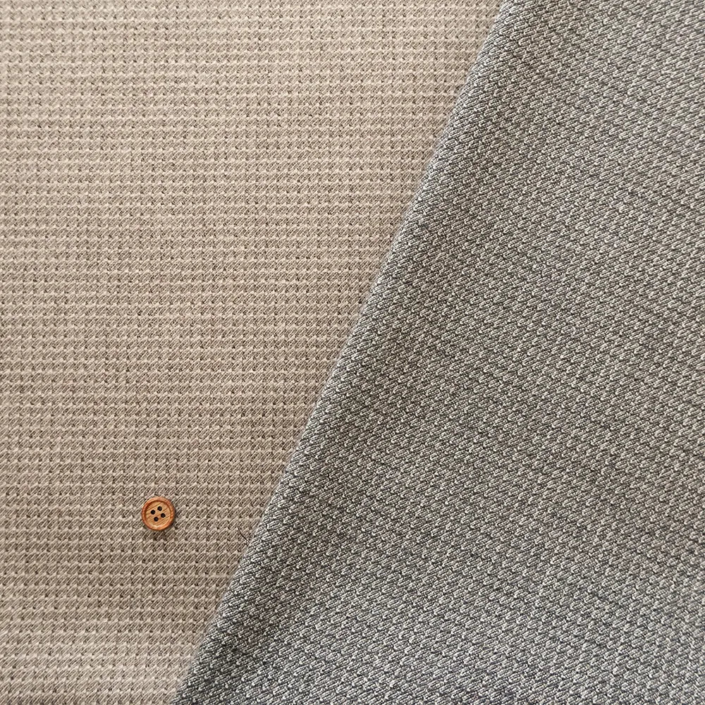 Wool-Like Dobby Fabric - nomura tailor