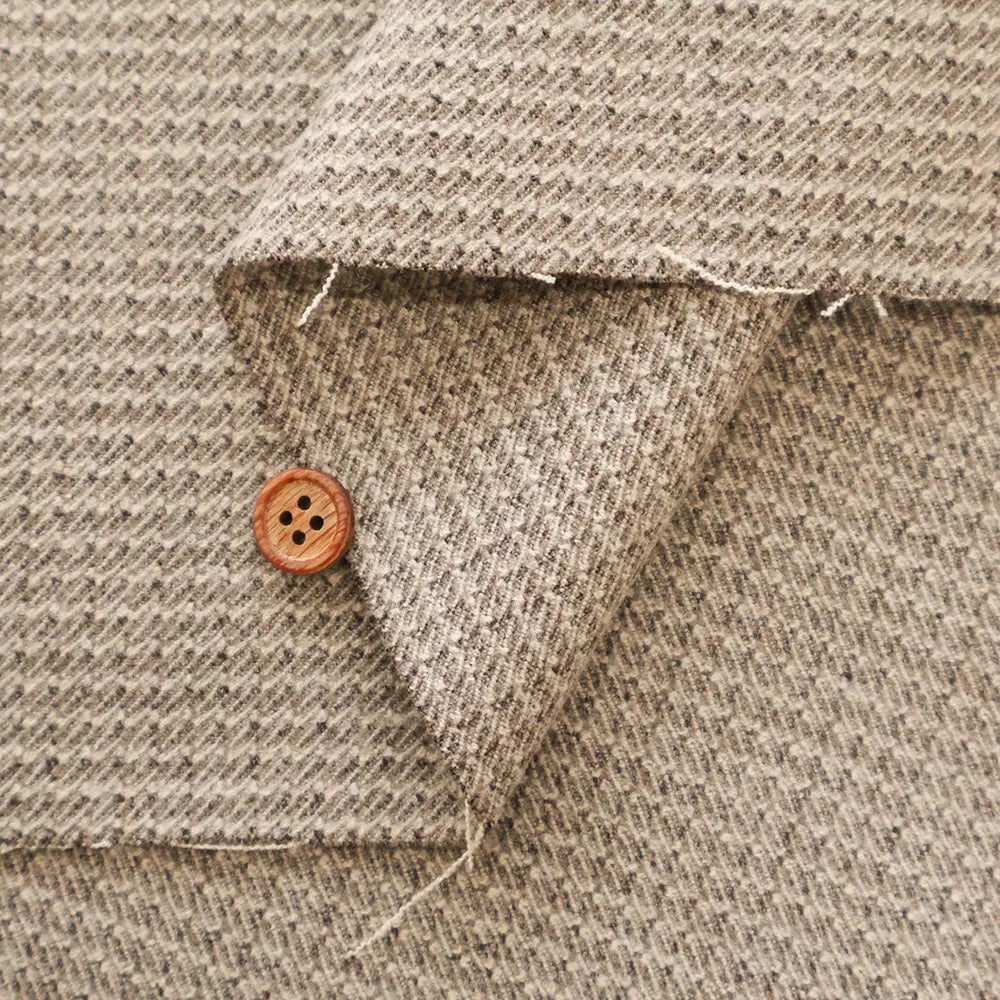 Wool-Like Dobby Fabric - nomura tailor
