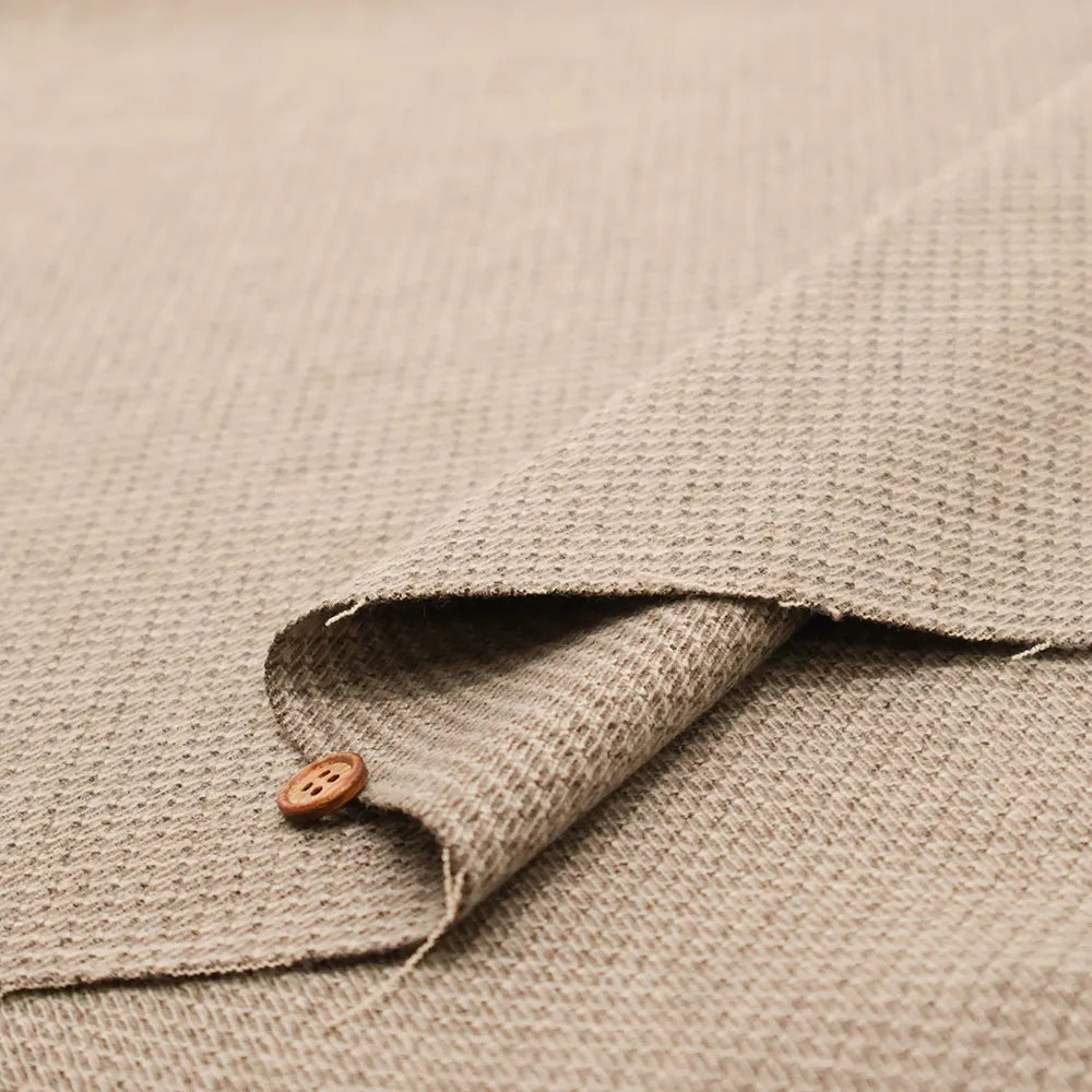 Wool-Like Dobby Fabric - nomura tailor