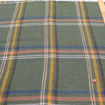Linen Yarn-Dyed Line Fabric - Check - nomura tailor