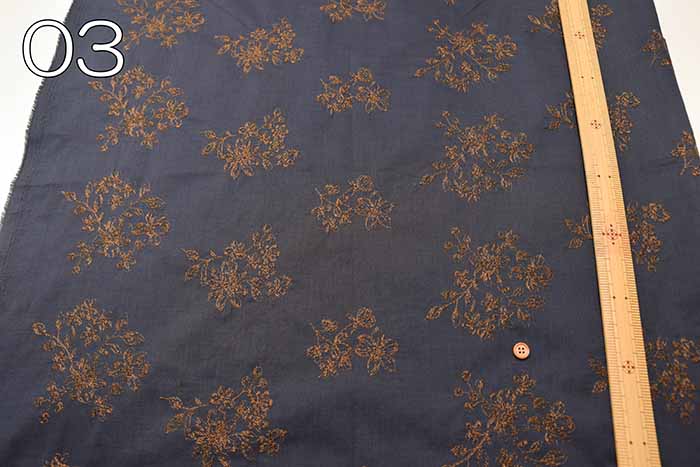 Cotton 60 Loan Lace Fabric Flower - nomura tailor