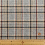 T/R Check Pattern Fabric - nomura tailor