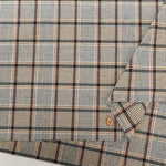 T/R Check Pattern Fabric - nomura tailor