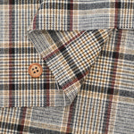 T/R Check Pattern Fabric - nomura tailor